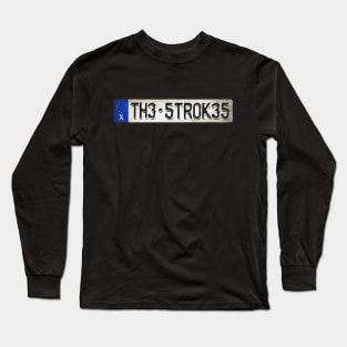 TH3 - 5TR0K35 Car license plates Long Sleeve T-Shirt